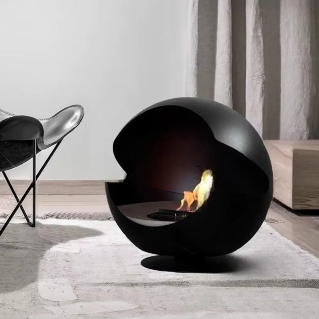 SPHERE ONE | Free-Standing Bioethanol Fireplace