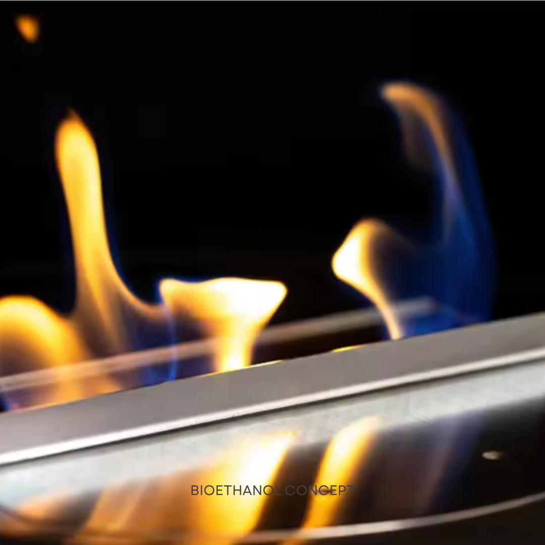 LUMORA ONE | Scandinavian Free-Standing Ethanol Fireplace