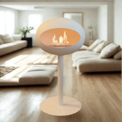 LUMORA ONE | Scandinavian Free-Standing Ethanol Fireplace
