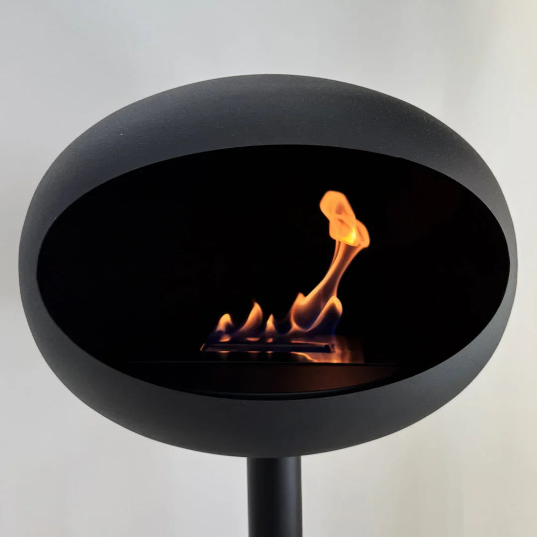 LUMORA ONE | Scandinavian Free-Standing Ethanol Fireplace