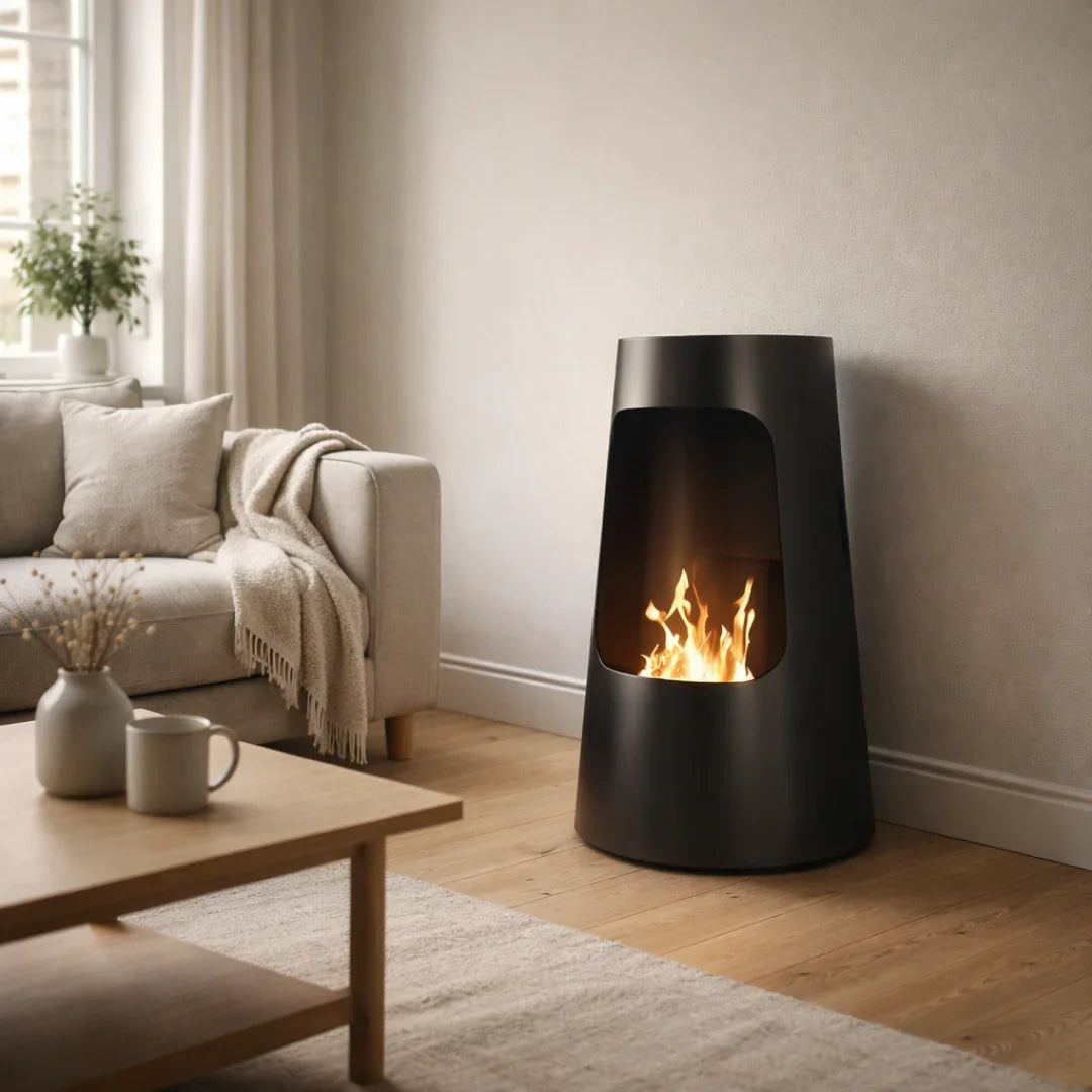 HALO ONE | Free-Standing Bioethanol Fireplace