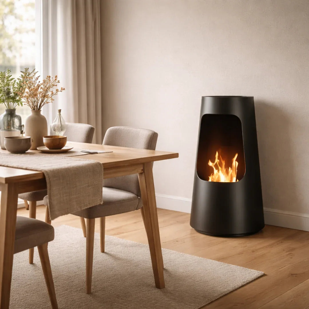 HALO ONE | Free-Standing Bioethanol Fireplace