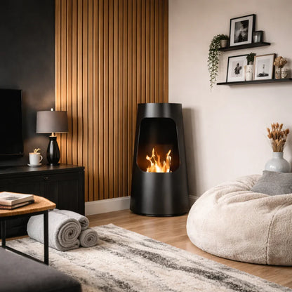 HALO ONE | Free-Standing Bioethanol Fireplace