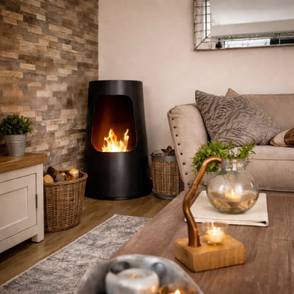 HALO ONE | Free-Standing Bioethanol Fireplace