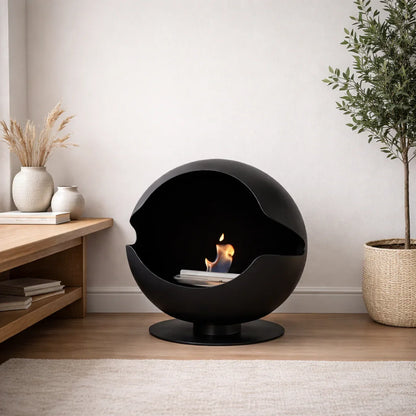 SPHERE ONE | Free-Standing Bioethanol Fireplace